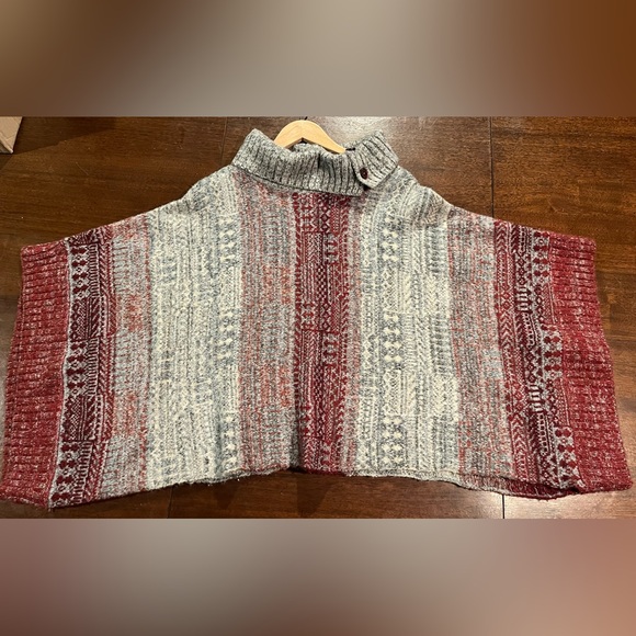 Free People Alpaca blend poncho sweater - Picture 9 of 9